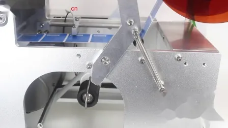 Semi Auto Round Bottle Label Applicator for Packing Machines